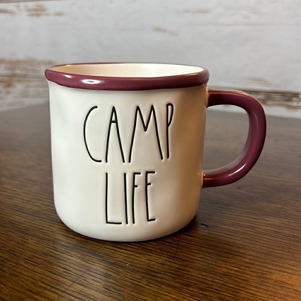 Rae Dunn 'Camp‎ Life' Mug